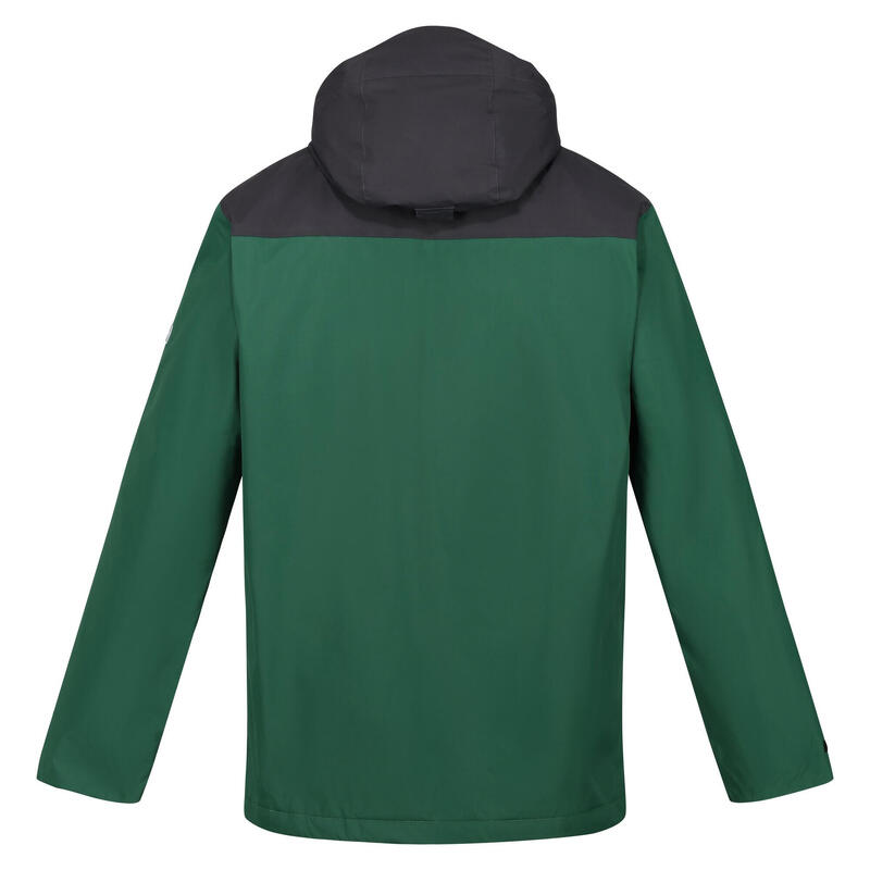 Veste imperméable THORNRIDGE Homme (Vert / Cendre)