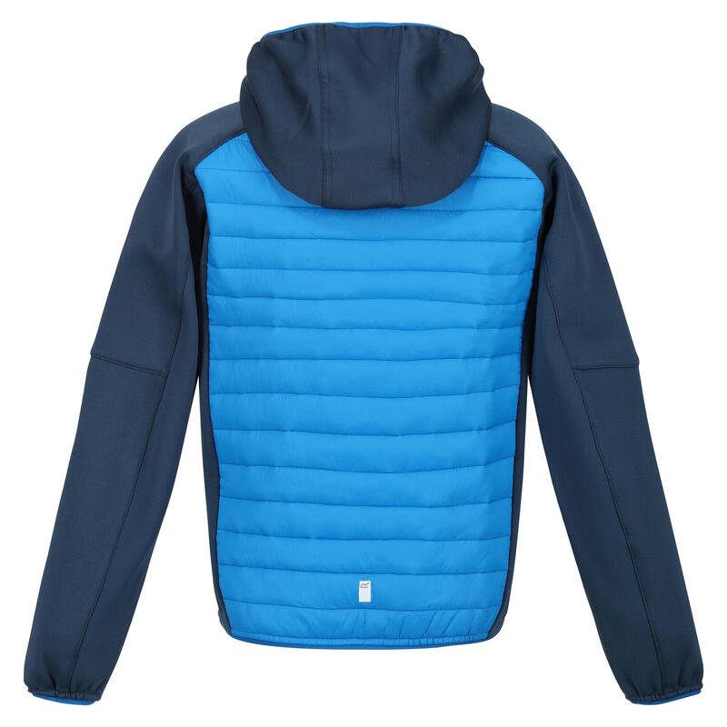 Veste KIELDER HYBRID Enfant (Bleu indigo / Bleu sombre)