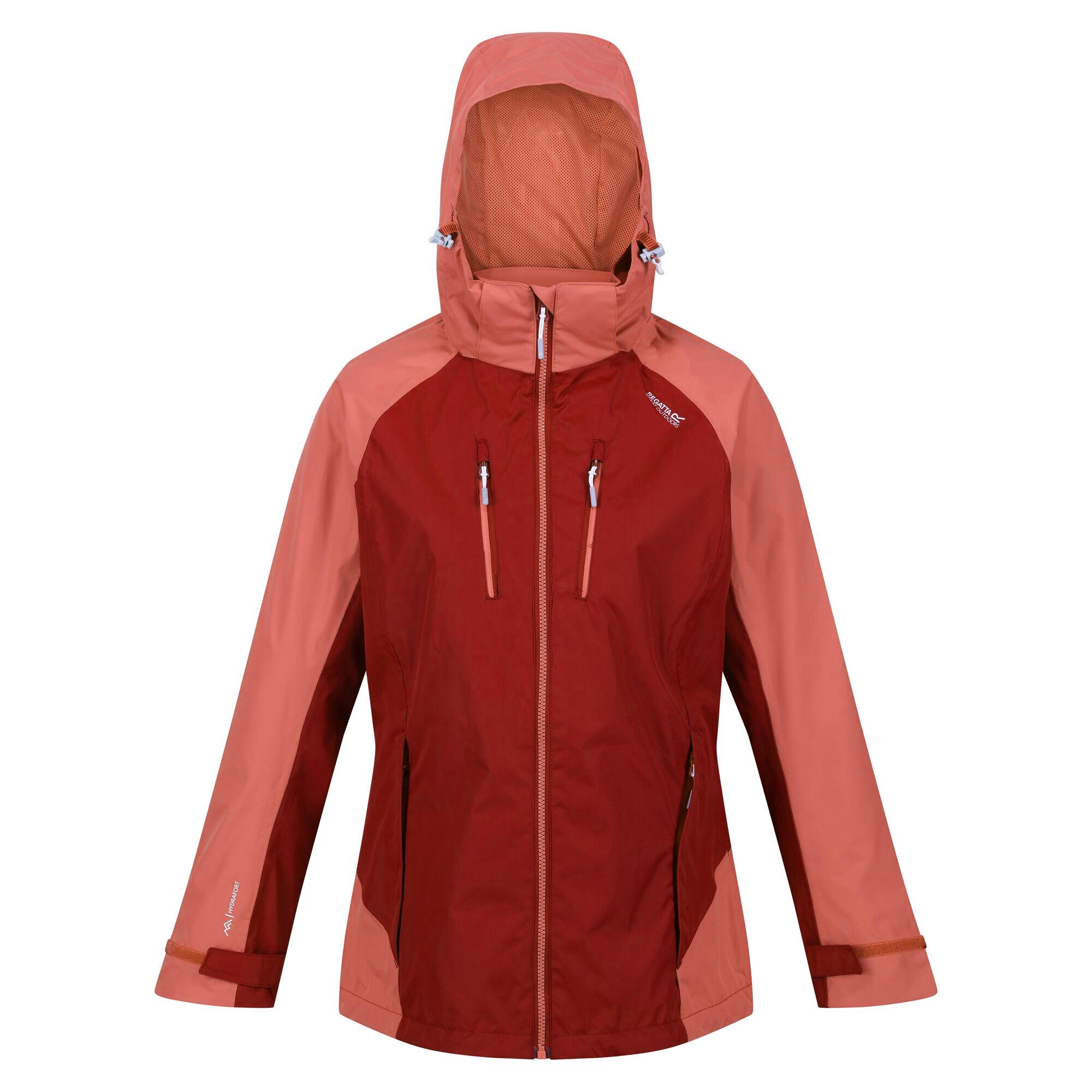 REGATTA Womens/Ladies Calderdale IV Waterproof Jacket (Rumba Red/Mineral Red)