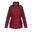 "Calderdale" Jacke, wasserfest für Winter Damen Rot/Burgunderrot