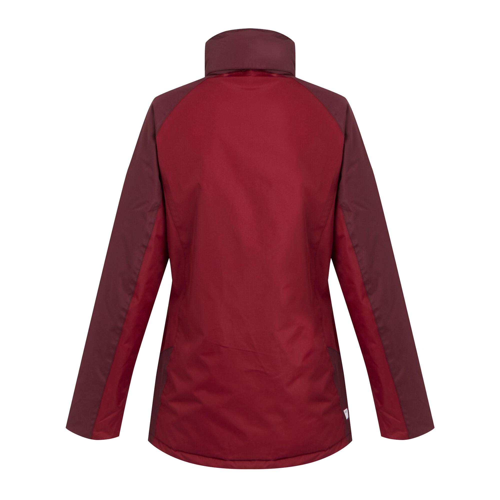 Womens/Ladies Calderdale Winter Waterproof Jacket (Rumba Red/Burgundy) 2/5