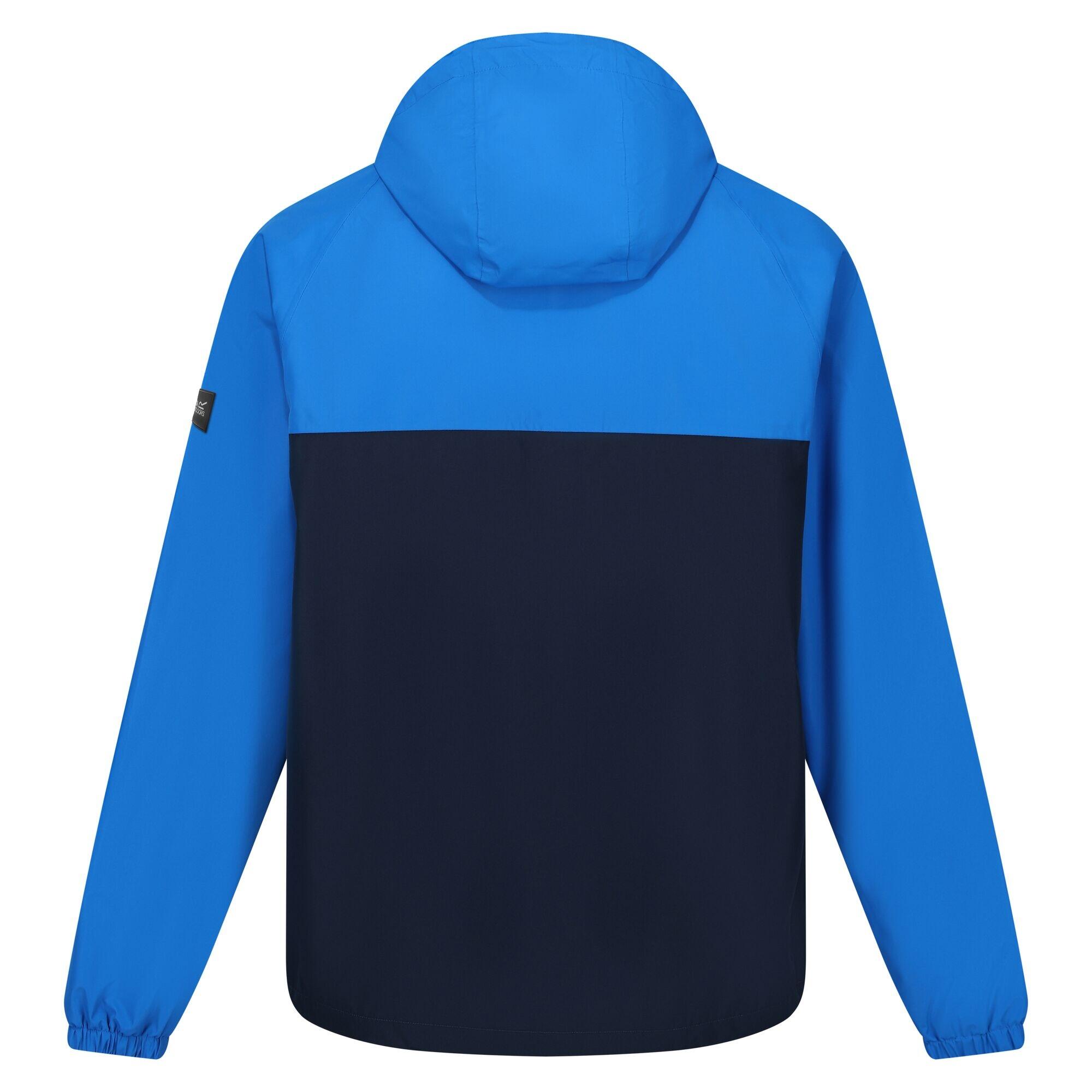 Mens Belcastel Waterproof Jacket (Oxford Blue/Navy) 2/5