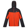 Heren Birchdale Waterdicht Hooded Jacket (Roestig oranje)