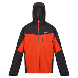 Heren Birchdale Waterdicht Hooded Jacket (Roestig oranje)