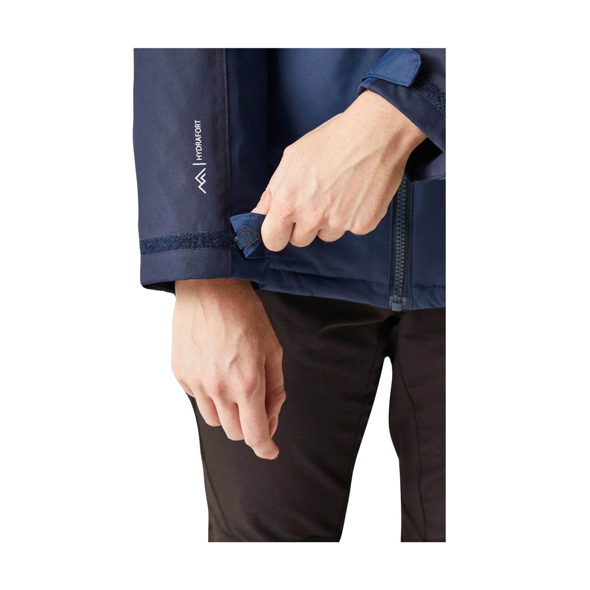 CALDERDALE Women's waterproof jacket (Admiral blue / Navy blue)