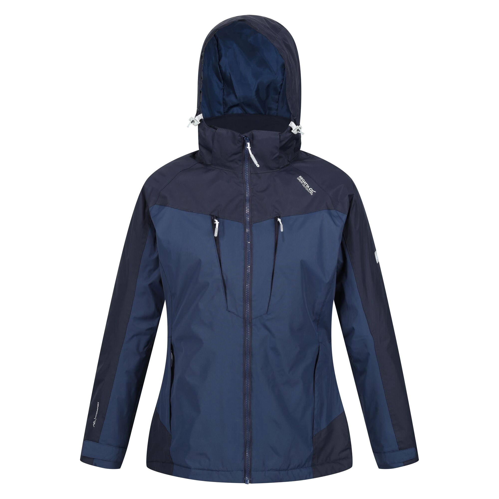 CALDERDALE Women's waterproof jacket (Admiral blue / Navy blue)