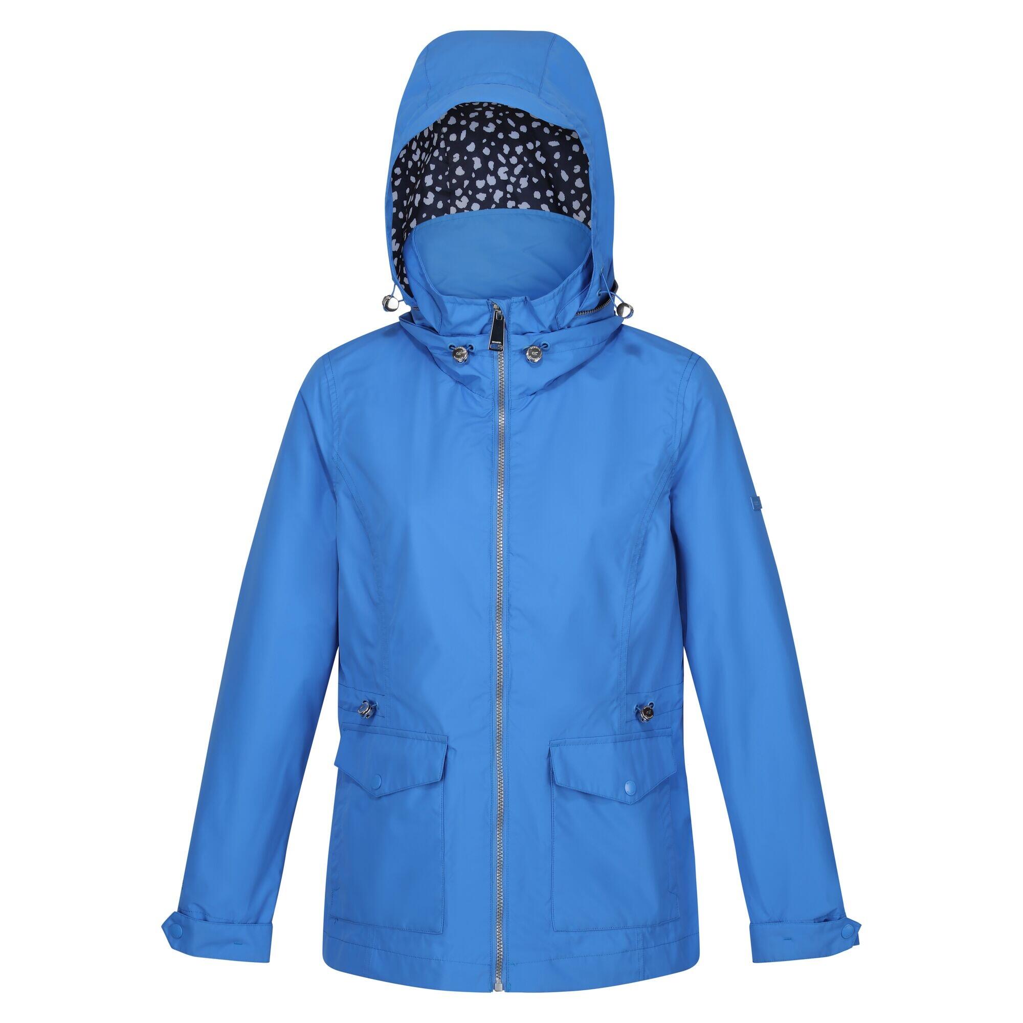 Women's NAVASSA waterproof jacket (Bright blue)