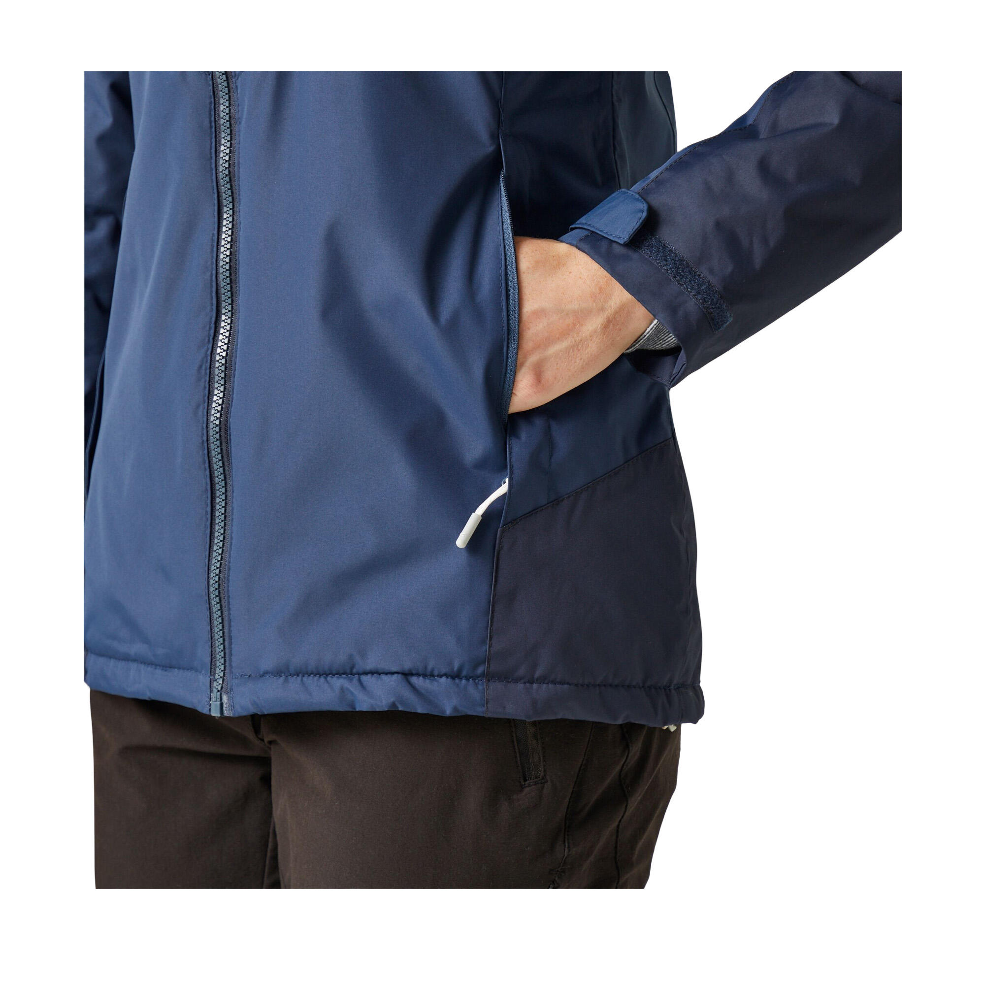 Womens/Ladies Calderdale Winter Waterproof Jacket (Admiral Blue/Navy) 3/5