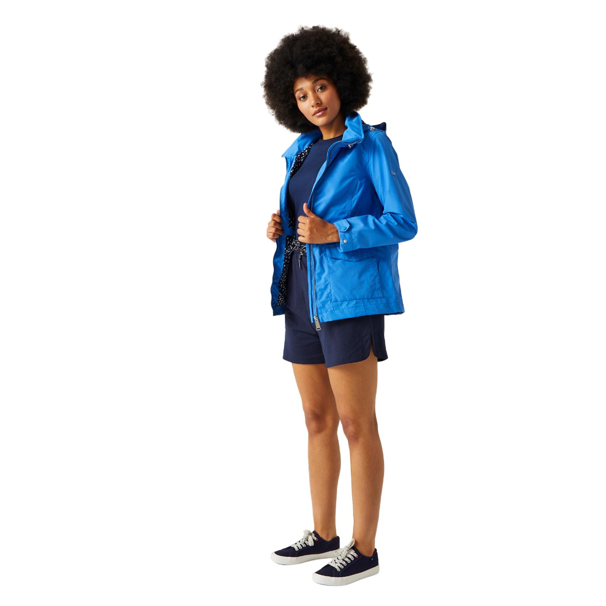 Giacca Impermeabile Donna Regatta Navassa Blu Sonico 4/5