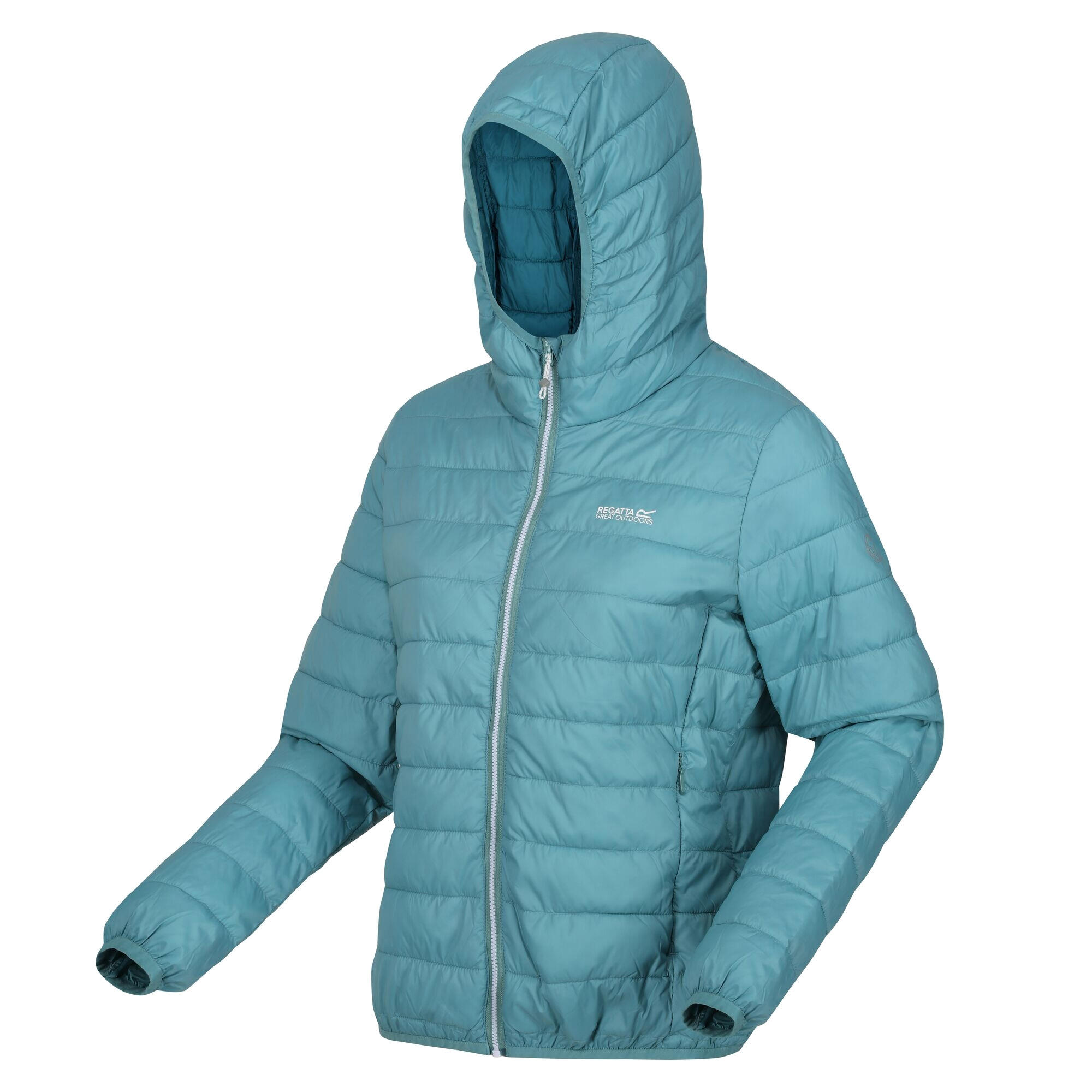 Womens/Ladies Hillpack Puffer Jacket (Bristol Blue) 3/5