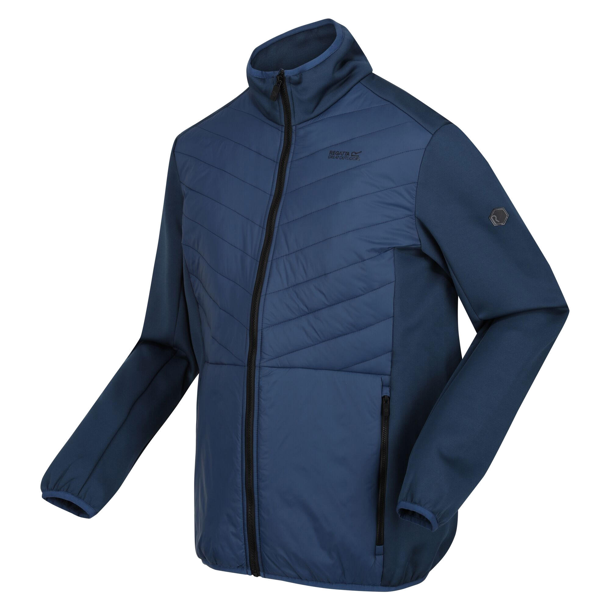 Mens Clumber Hybrid III Padded Jacket (Blue Wing) 3/5