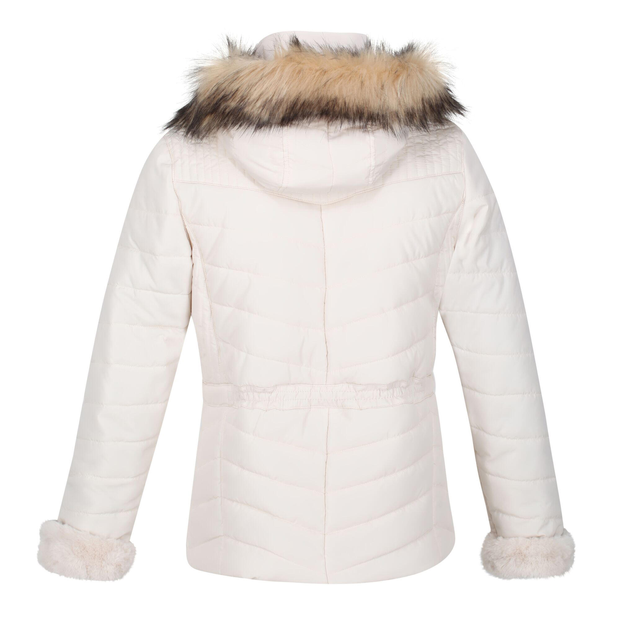 Womens/Ladies Winslow Rochelle Humes Padded Jacket (Light Vanilla) 2/5