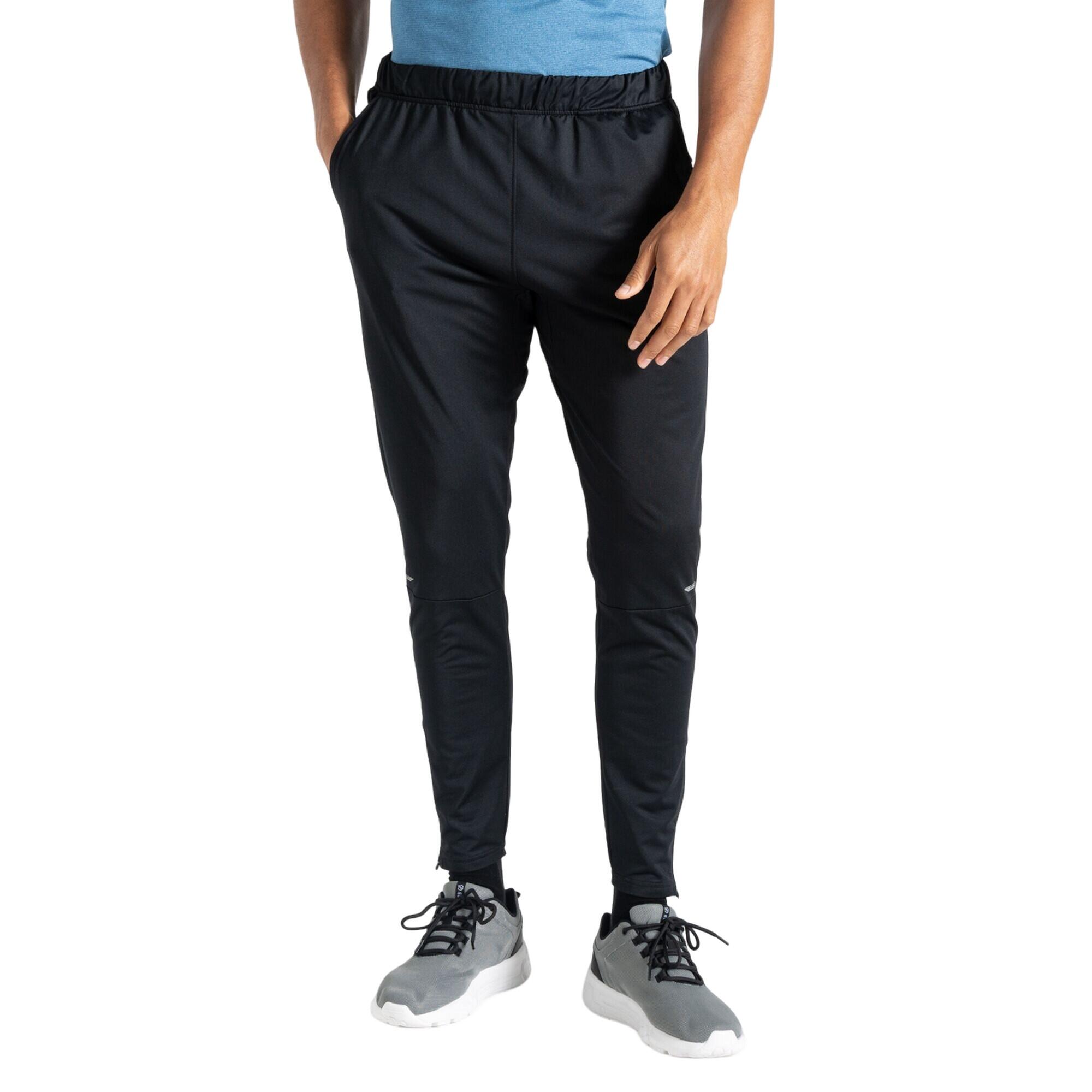BROKIG Pantaloni della Tuta da Jogging da Palestra Vertex da Uomo con Tasche Beige L