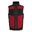 Heren EVolve Colour Block Softshell Bodywarmer (Klassiek rood/zwart)