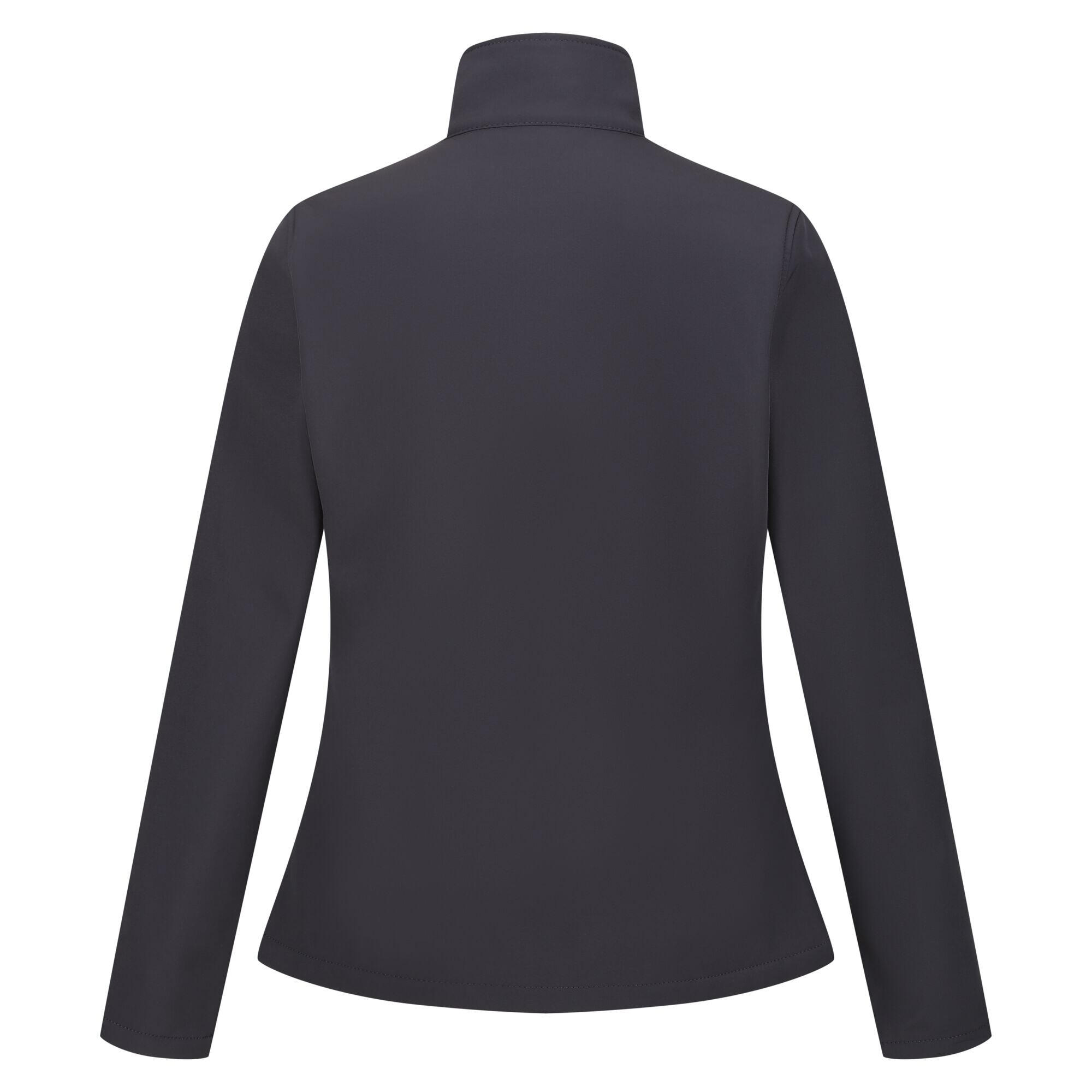 Womens/Ladies Connie V Softshell Walking Jacket (Seal Grey/Apricot Crush) 2/4