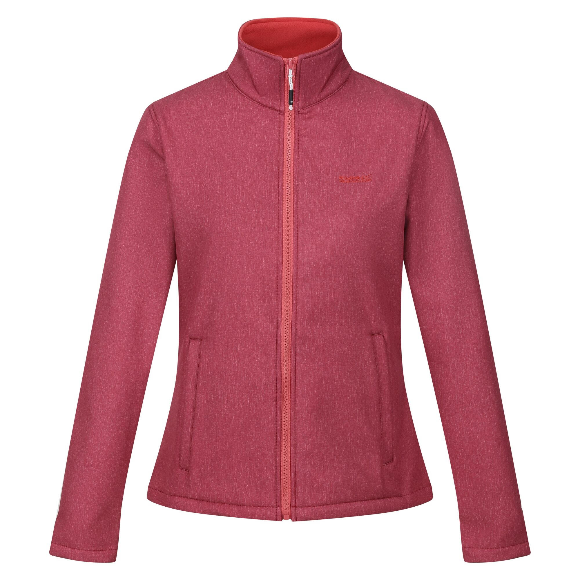 Womens/Ladies Connie V Softshell Walking Jacket (Rumba Red/Mineral Red) 1/4