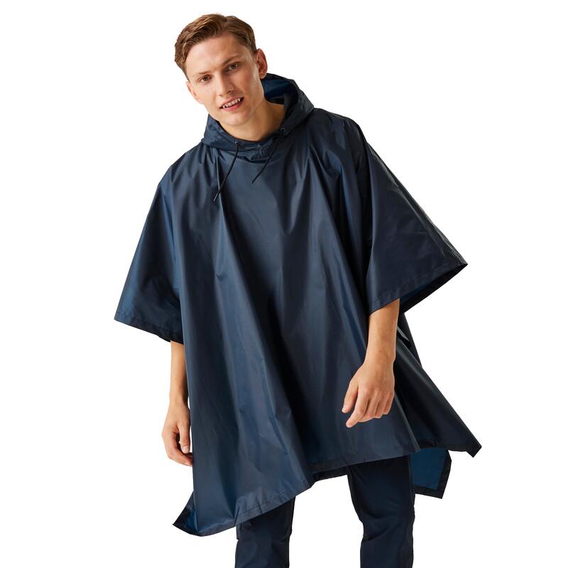 Heren Fedrik Waterdichte Poncho (Marine)