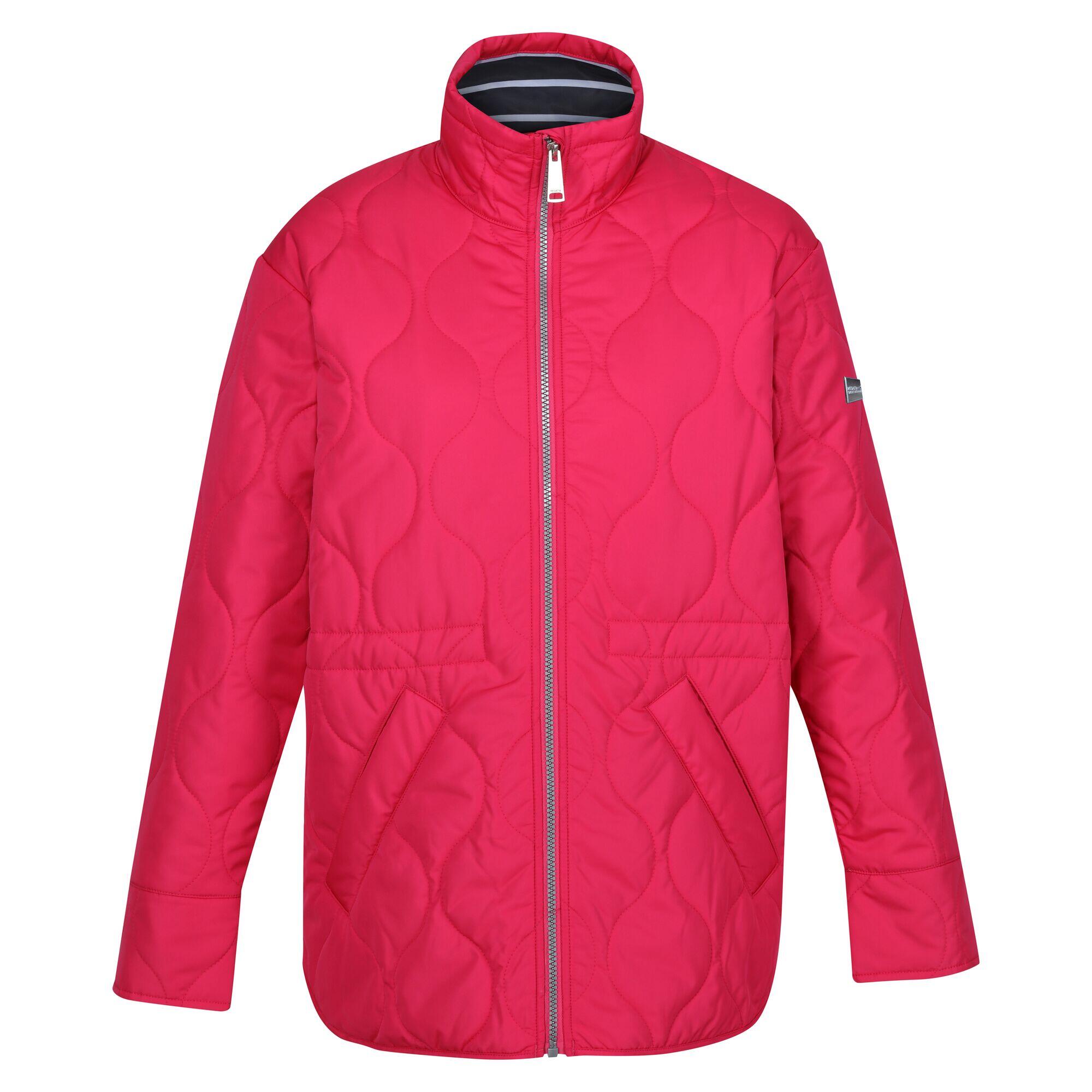 REGATTA Womens/Ladies Courcelle Quilted Jacket (Hot Pink)
