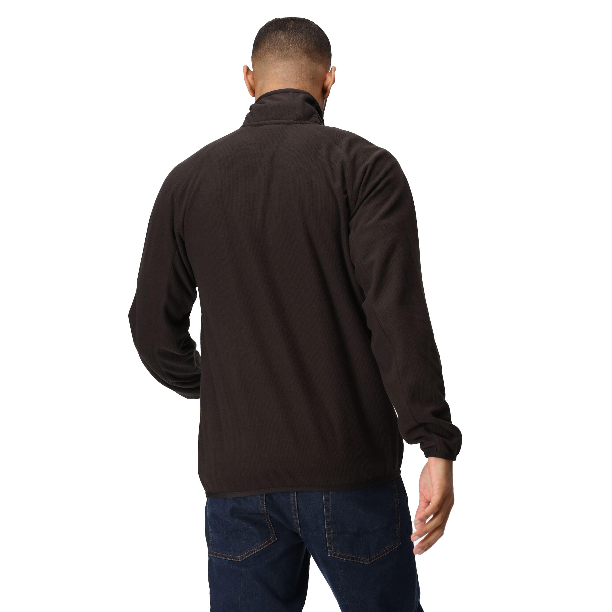 Haut Polaire Homme (Noir / Bleu Roi) 4/5