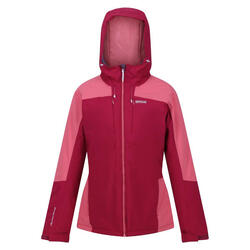 Veste Matelassée HIGHTON Femme (Rouge Foncé / Corail Clair)