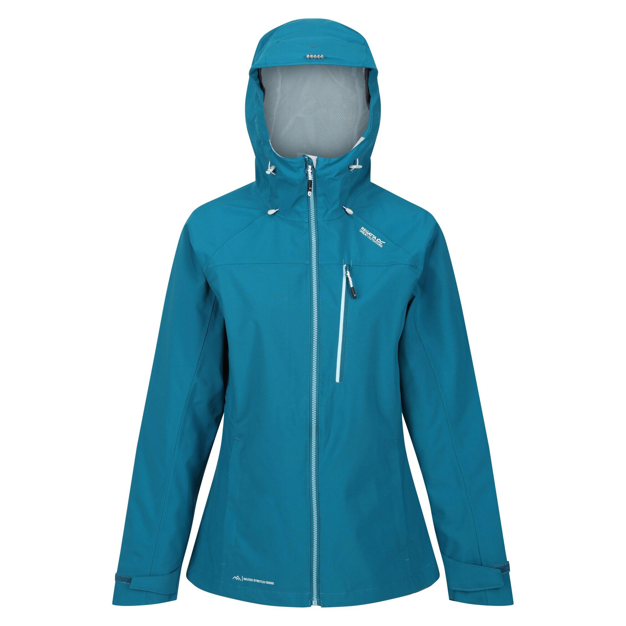 REGATTA Womens/Ladies Britedale Waterproof Jacket (Gulfstream)