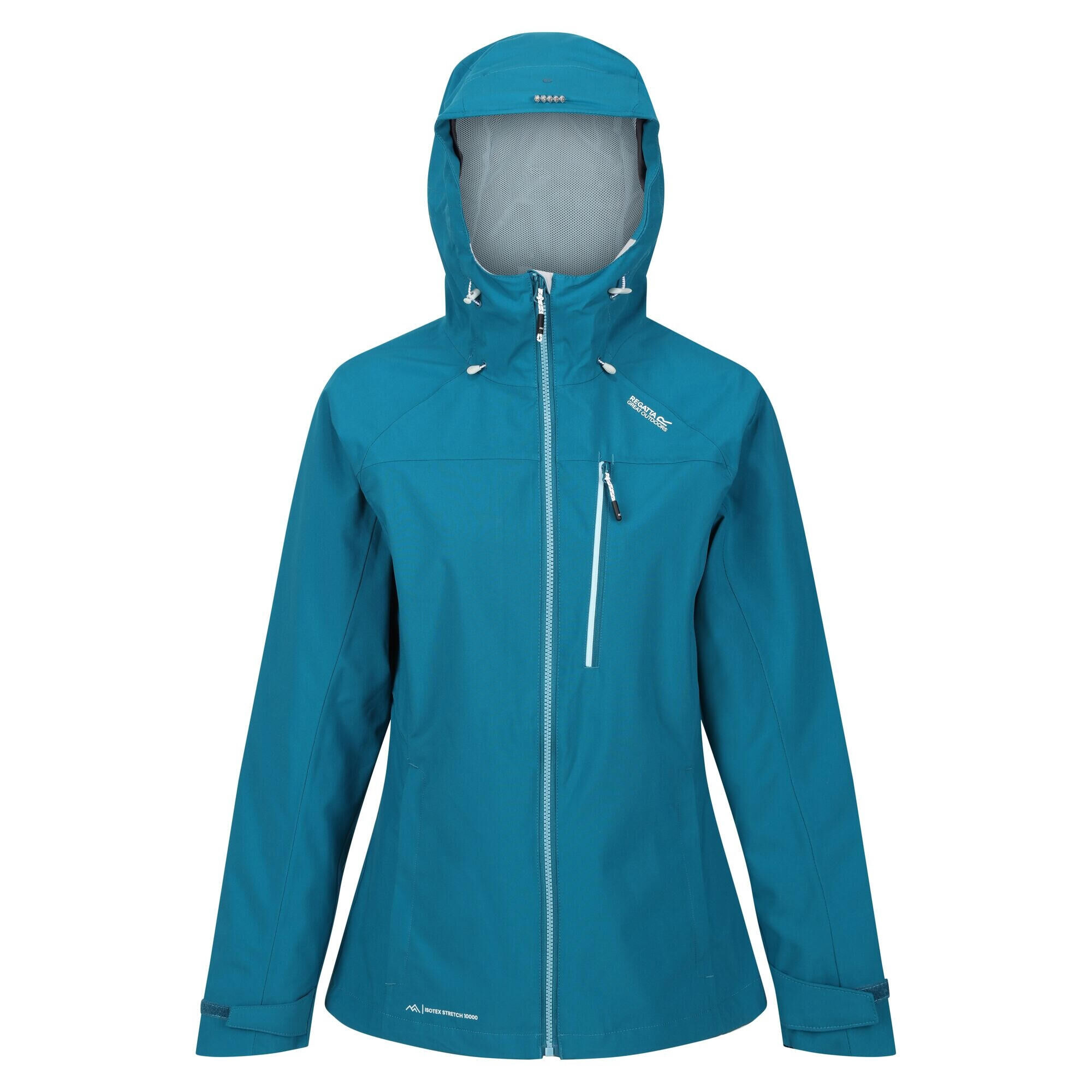 REGATTA Womens/Ladies Britedale Waterproof Jacket (Gulfstream)