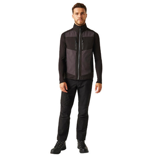 Veste Sans Manches Homme (Cendre / Noir)