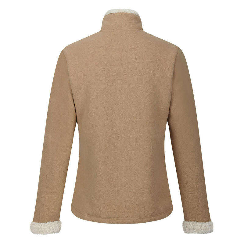 Dames Brandall Zwaarlijvige Fleece Jacket (Barleycorn/Lichte Vanille)