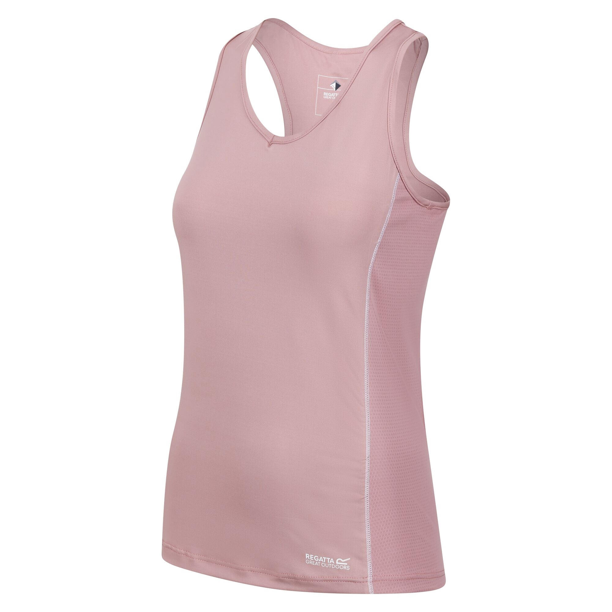 Womens/Ladies Varey Active Vest (Dusky Rose) 3/5