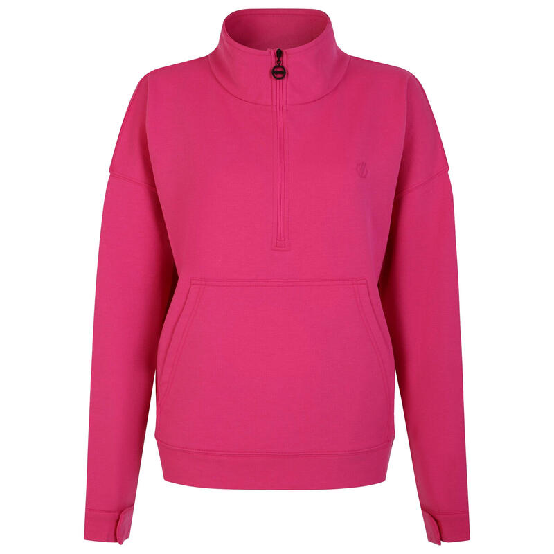 Dames Laura Whitmore Recoup II Half Zip Sweatshirt (Puur Roze)