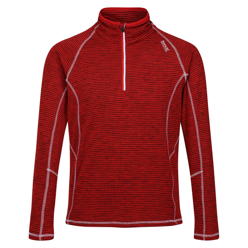 Maglia In Pile Quick Dry Traspirante Uomo Regatta Yonder Rosso Pericolo