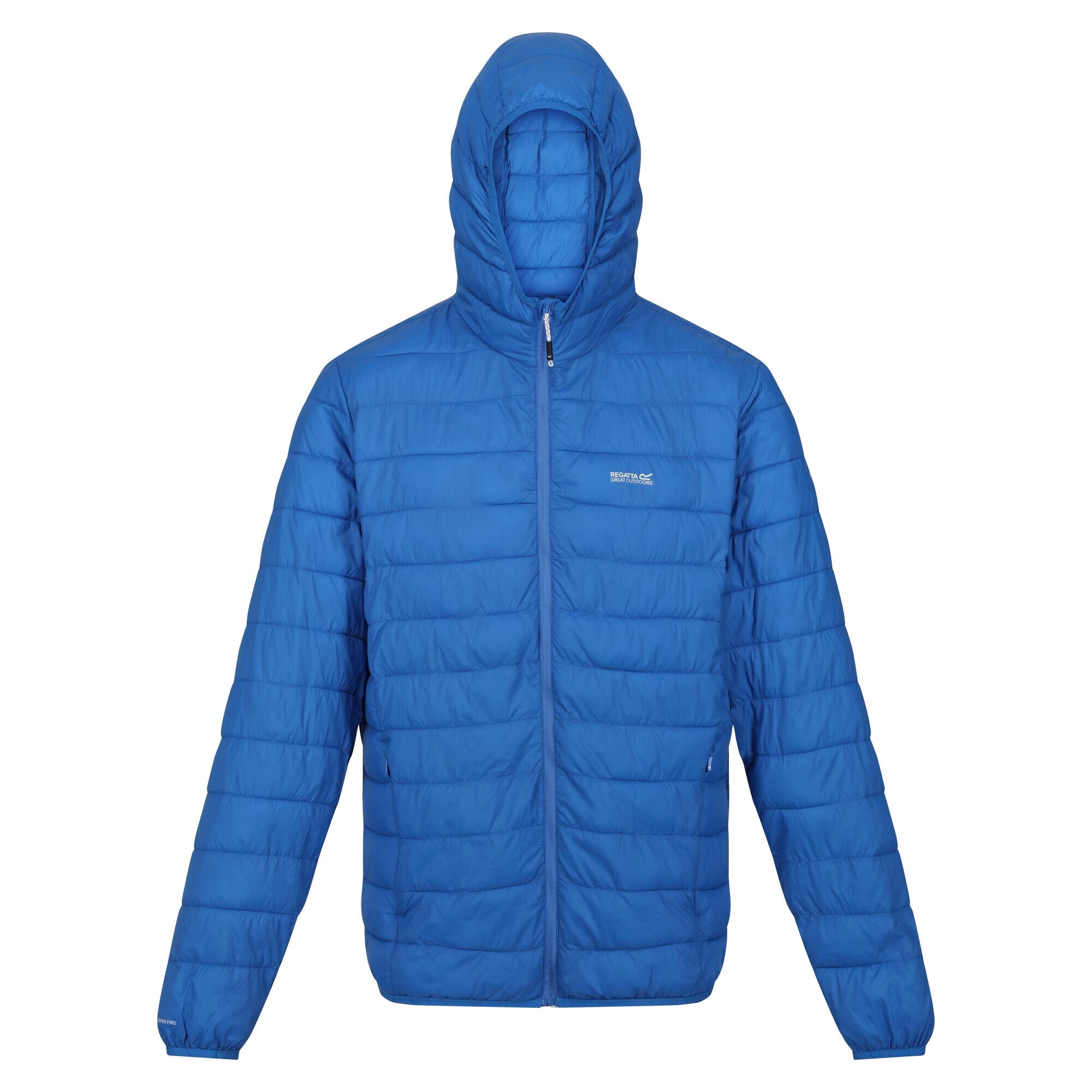 REGATTA Mens Hillpack Hooded Lightweight Jacket (Strong Blue)