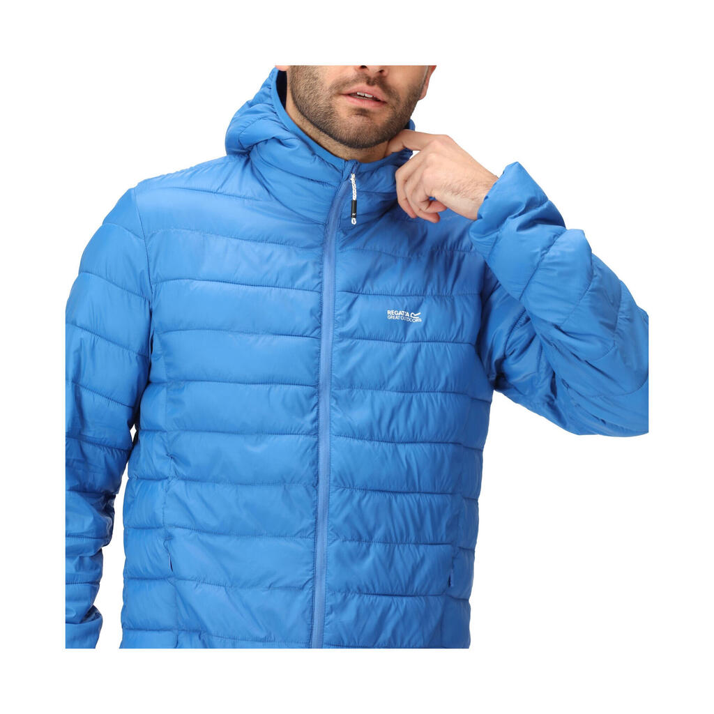 Mens Hillpack Hooded Lightweight Jacket (Strong Blue)