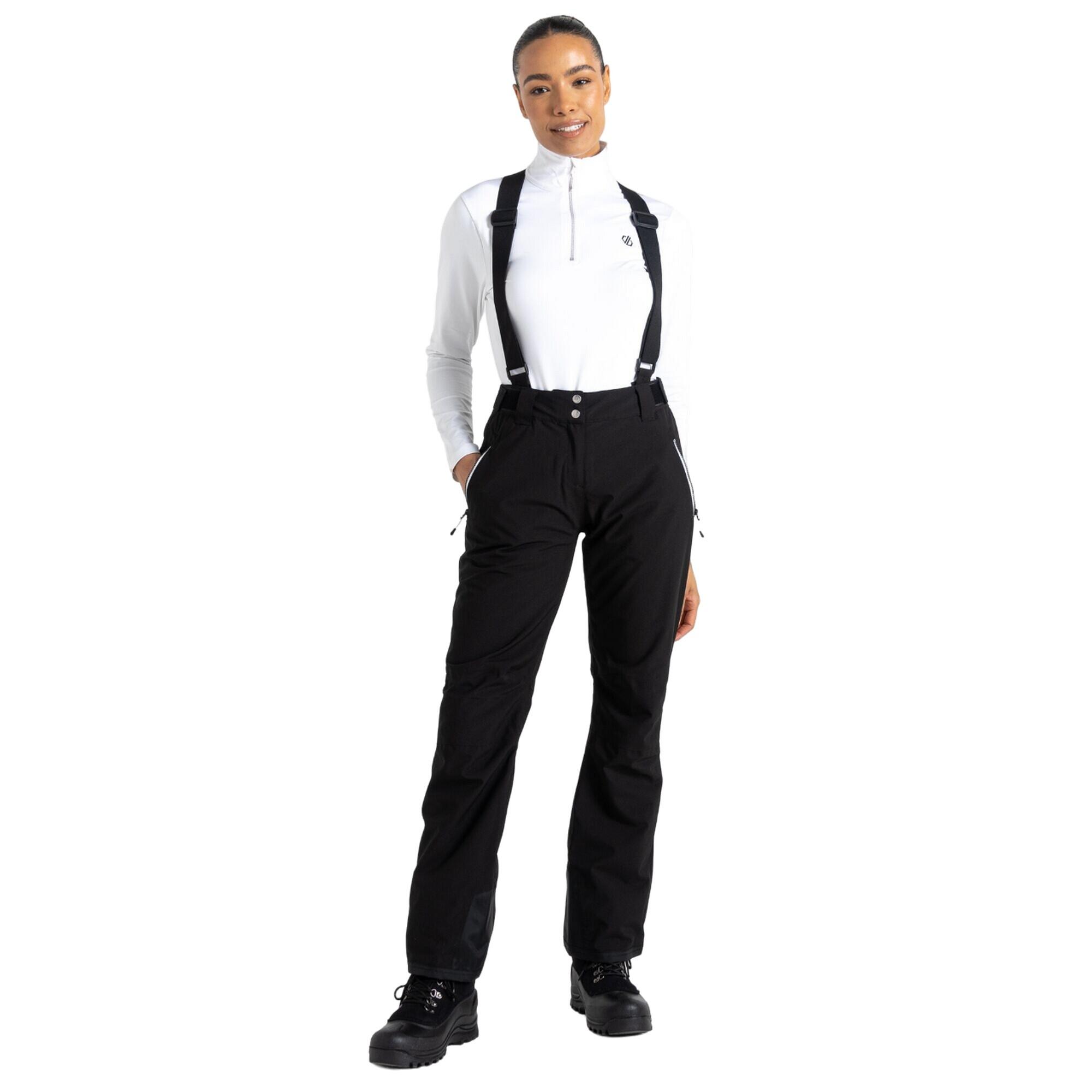 Womens/Ladies Diminish Insulated Ski Trousers (Black) 4/5
