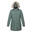 Chaqueta Impermeable Voltera para Mujer Verde Bosque Oscuro