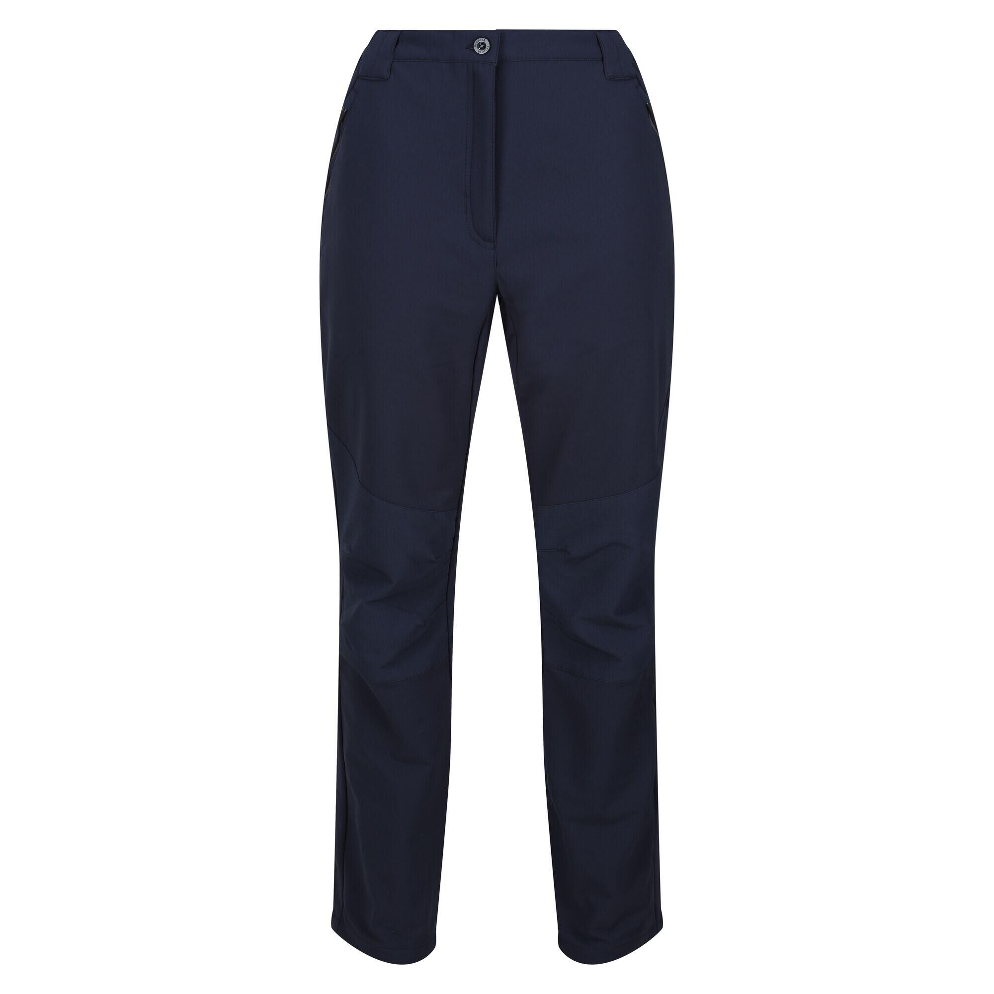 REGATTA Womens/Ladies Questra V Walking Trousers (Navy)