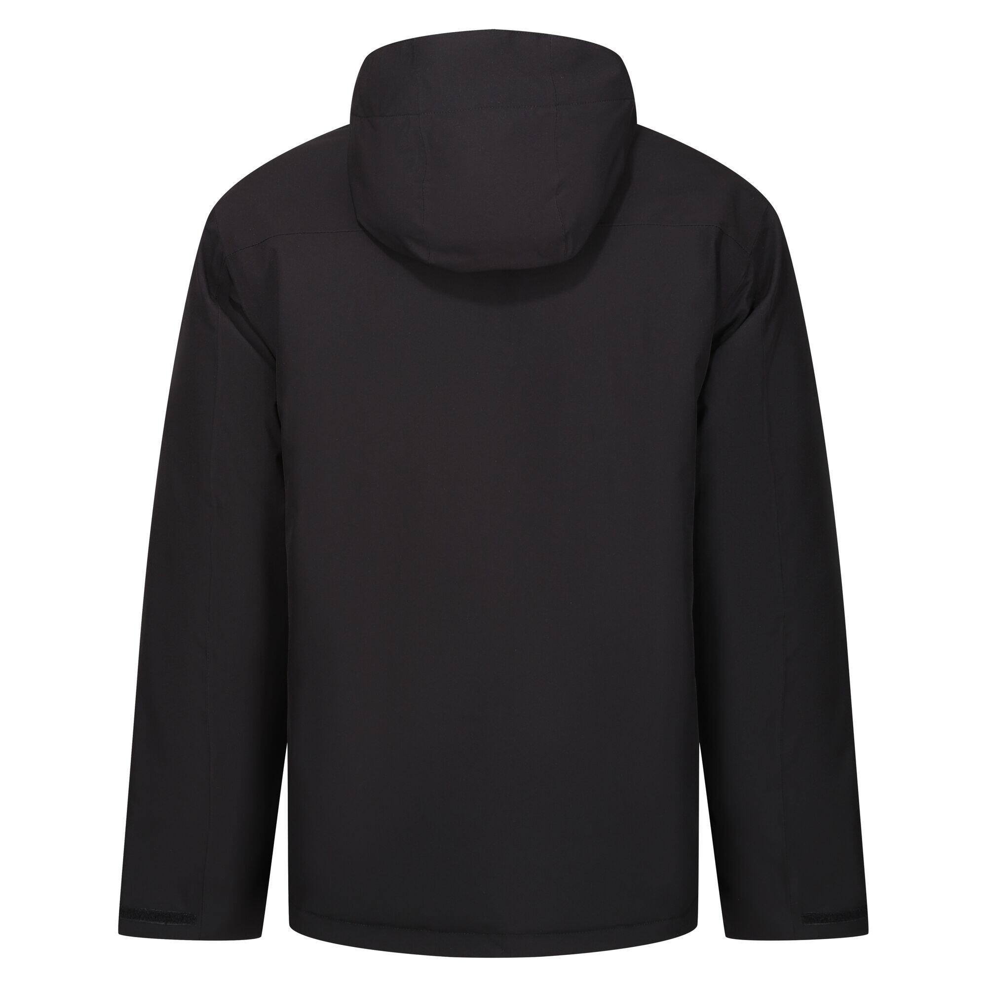 Veste Imperméable Homme (Noir / Bleu Roi) 2/5