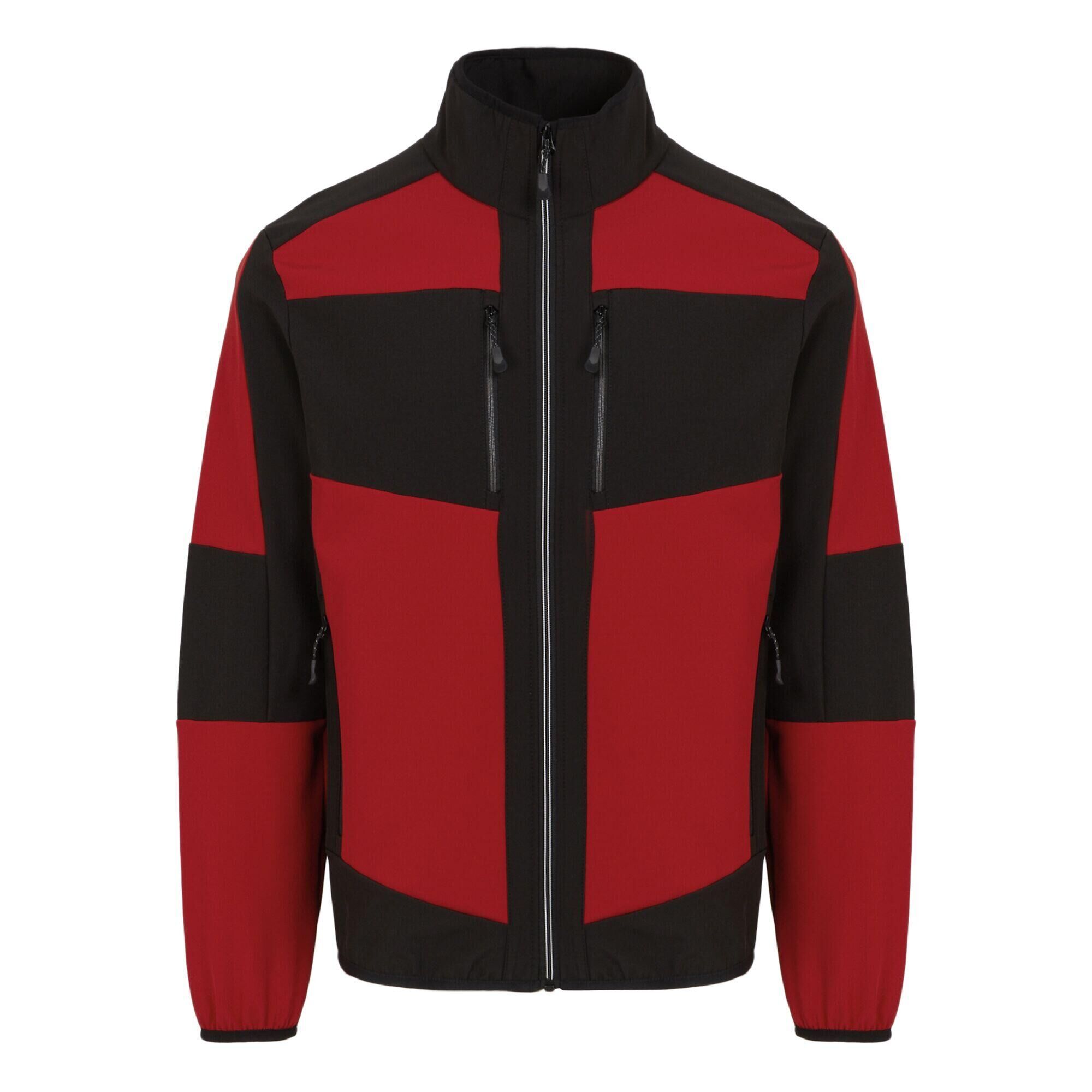 REGATTA Unisex Adult EVolve 2 Layer Soft Shell Jacket (Classic Red/Black)