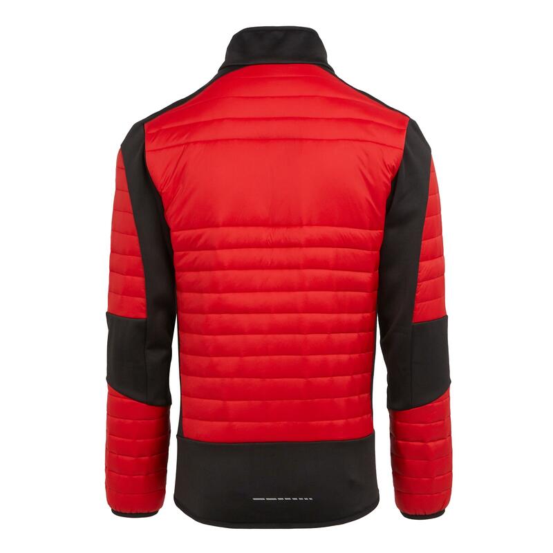 Heren EVolve Thermal Hybride Jas (Klassiek rood/zwart)