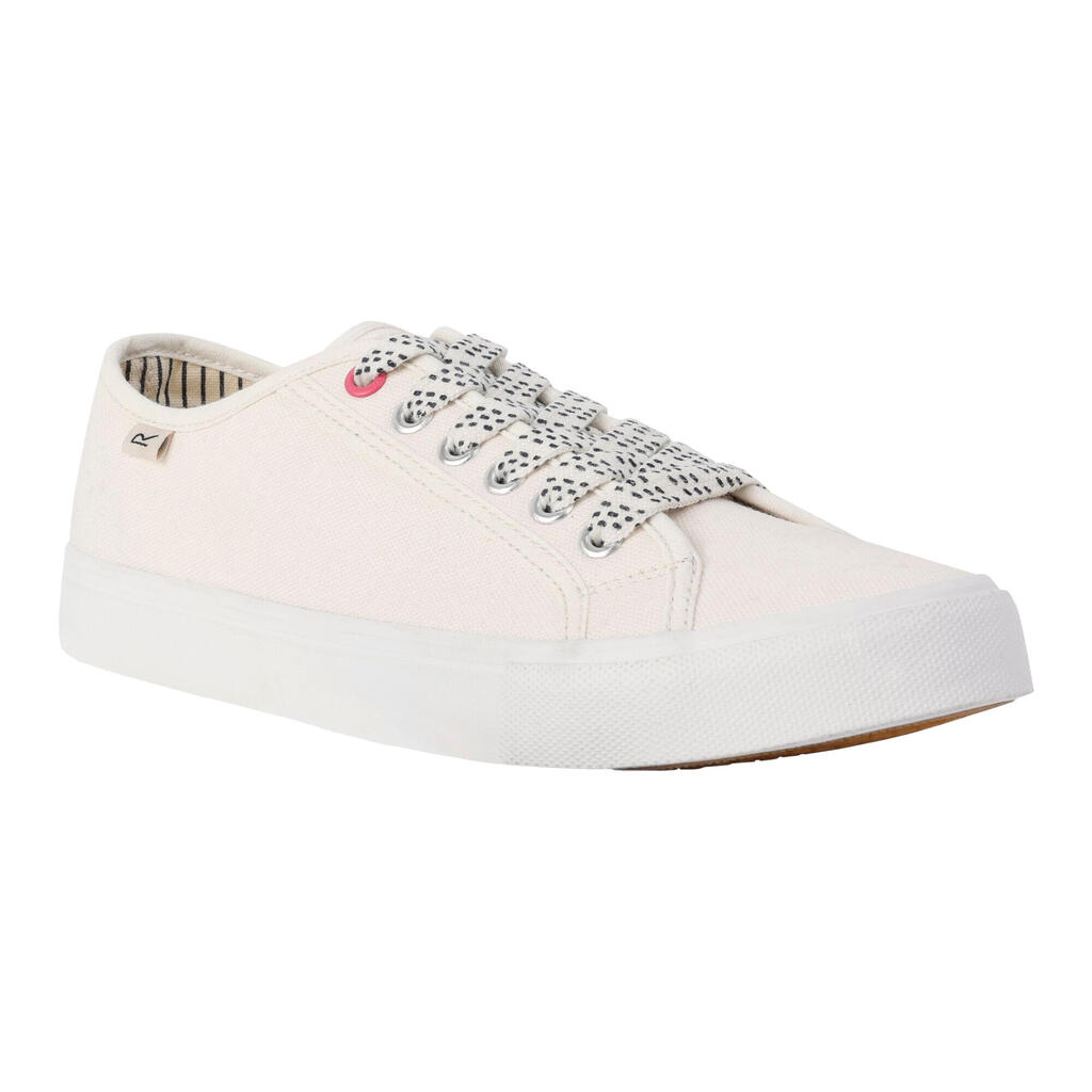 Womens/Ladies Marine Pump Shoes (White)