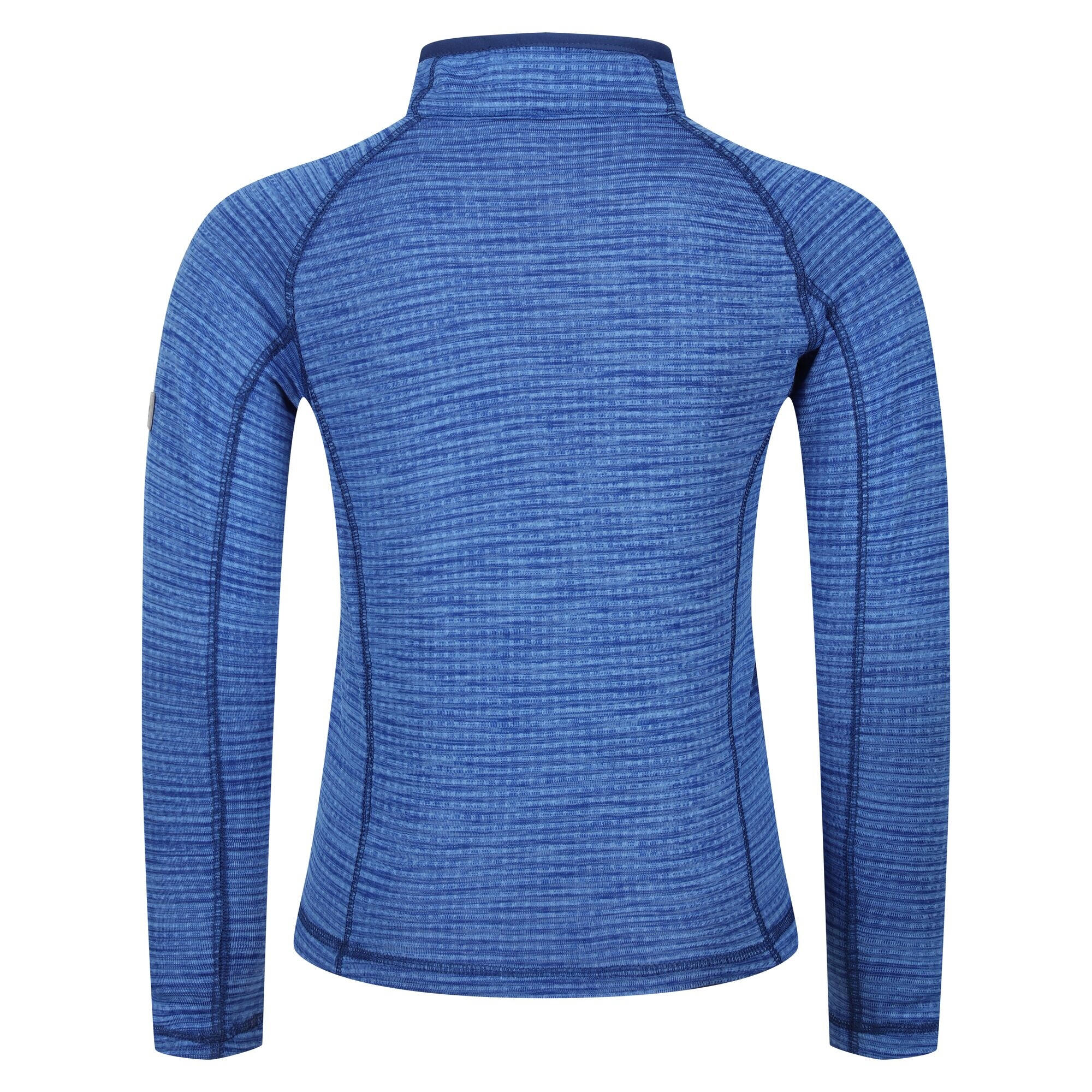 Childrens/Kids Berley Half Zip Long Sleeved Top (Strong Blue) 2/4