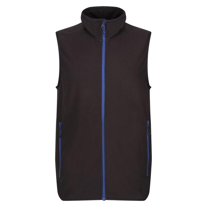Veste Sans Manches Homme (Noir / Bleu Roi)