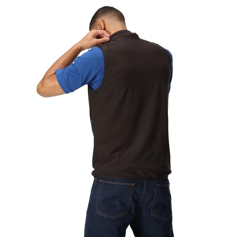 Veste Sans Manches Homme (Noir / Bleu Roi)