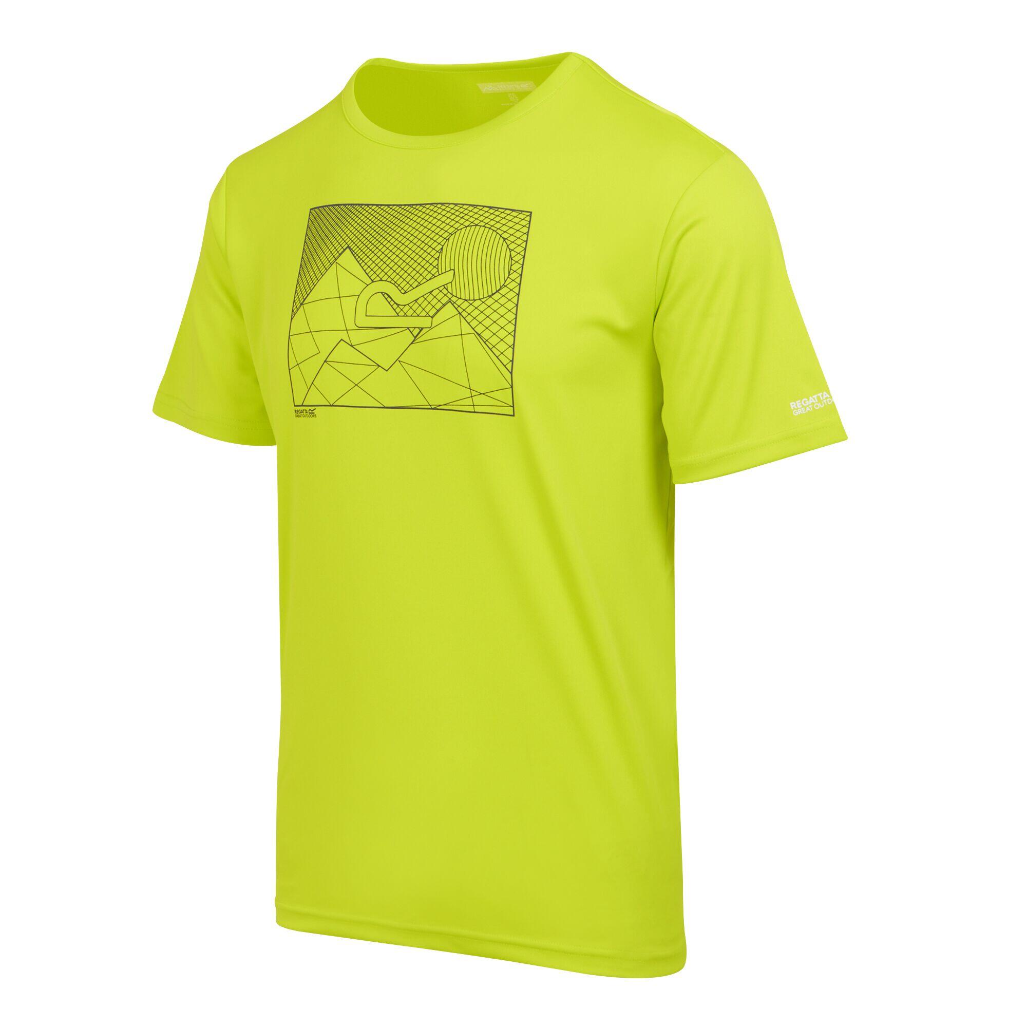 Men's FINGAL T-shirt (Greenish yellow)