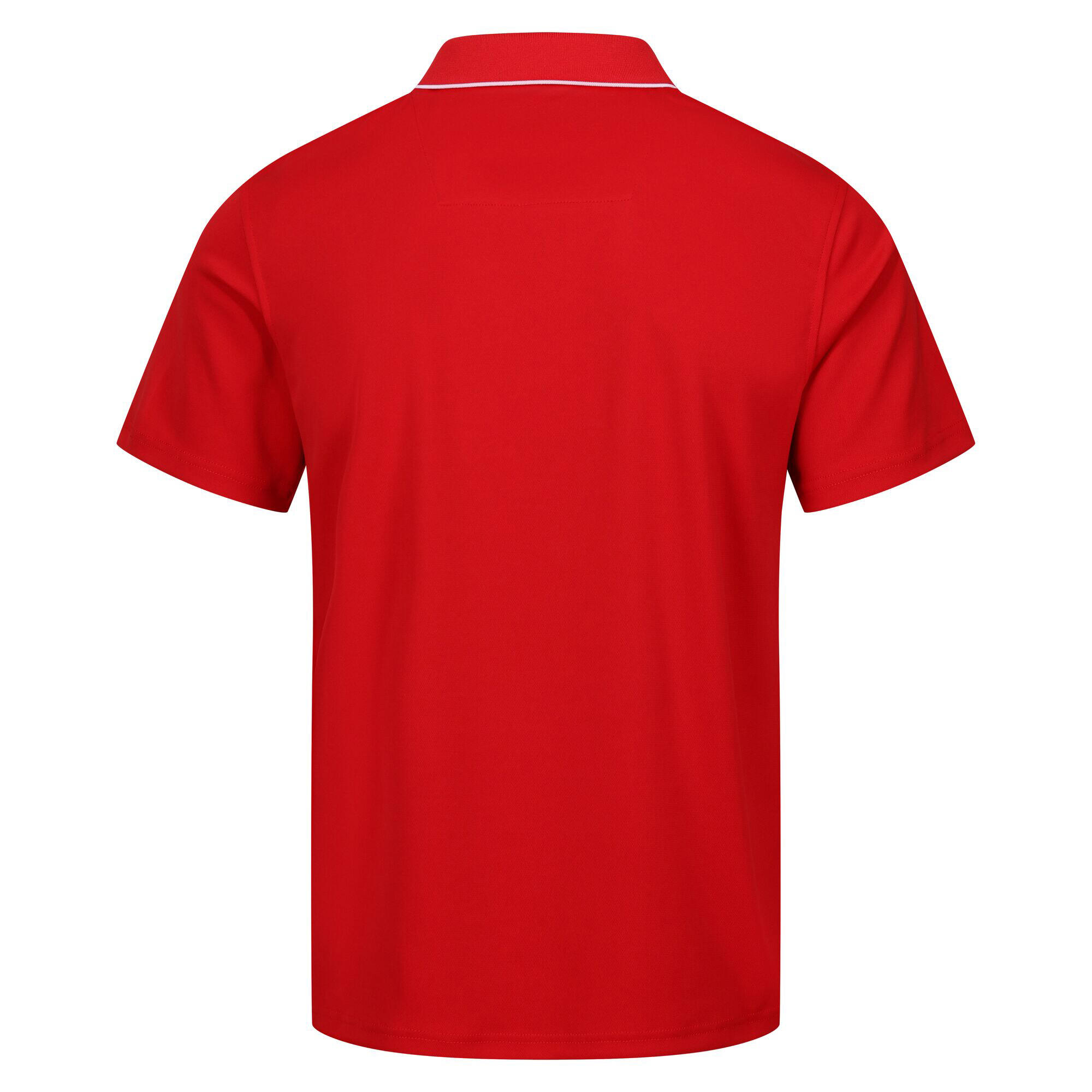 Mens Maverick V Active Polo Shirt (Danger Red) 2/5