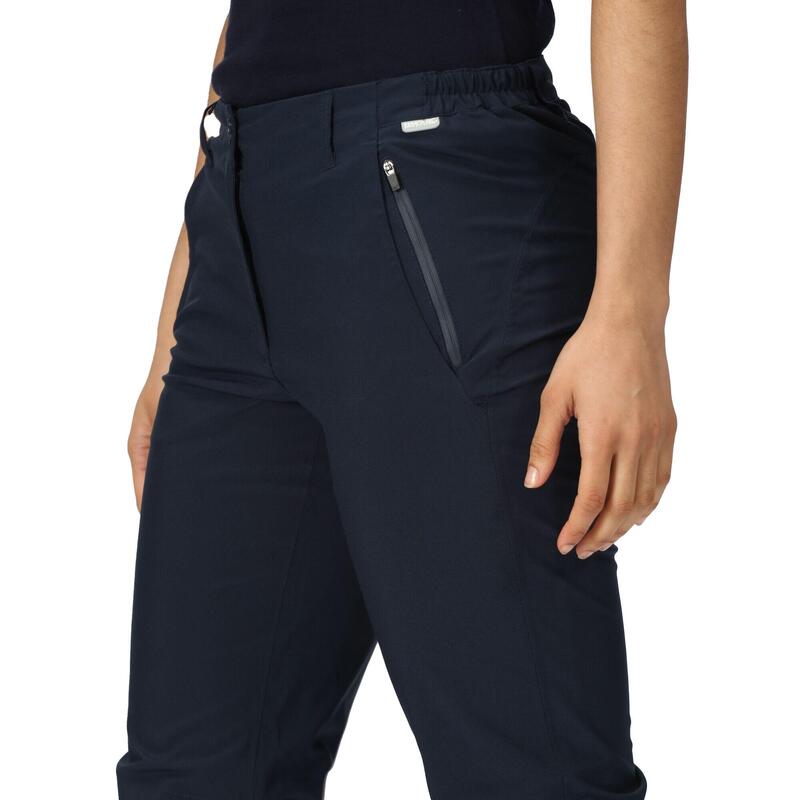 Pantalon de randonnée DAYHIKE Femme (Bleu marine)