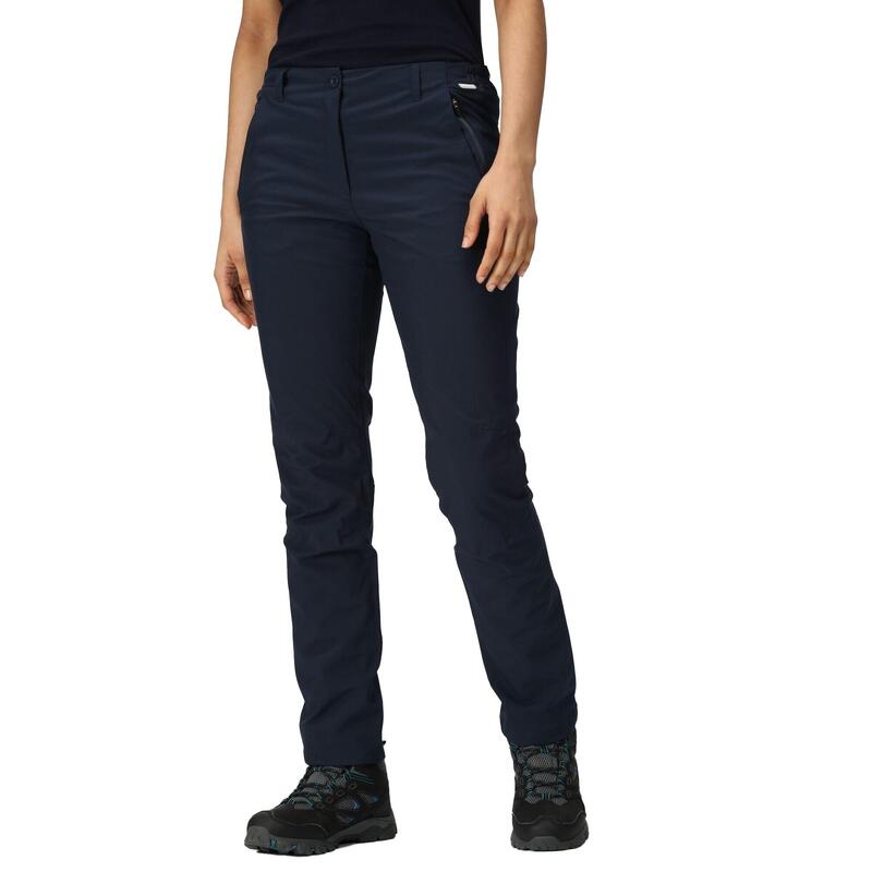 Pantalon de randonnée DAYHIKE Femme (Bleu marine)