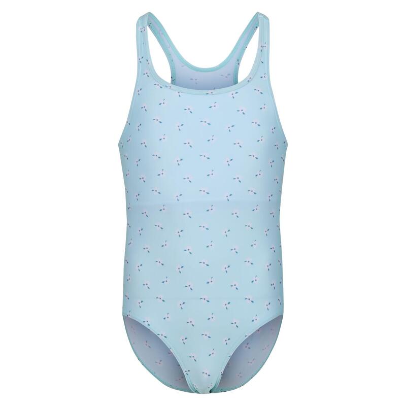 Costume Da Bagno Intero Stampa Alla Moda Ragazze Regatta Katrisse Blu Acqua