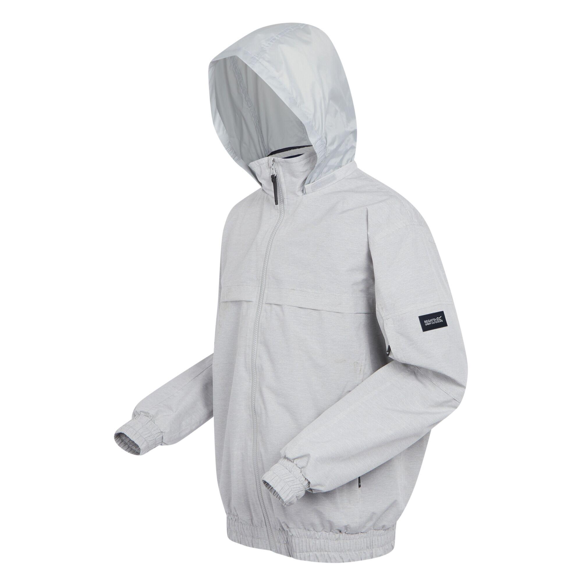 Mens Shorebay II Waterproof Jacket (Silver Grey) 3/5