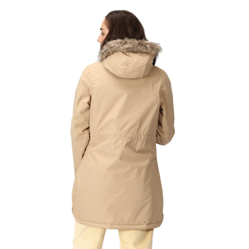 Dames Sabinka parka met bontrand (Barleycorn)